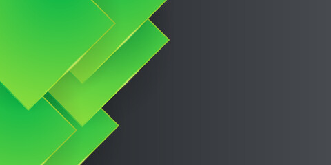 Green black slide presentation background templates