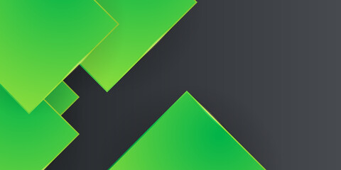 Green black slide presentation background templates