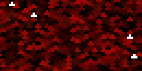 Dark Red, Yellow vector layout with lines, rectangles. Rectangles with colorful gradient on abstract background. Design for your business promotion.