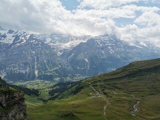 Fototapeta premium Grindelwald Szwajcaria