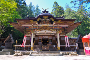 寳登山神社 拝殿 長瀞町