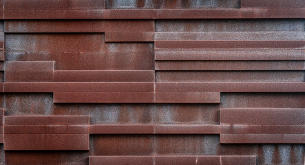 Textura. Pared de ladrillo rojo. Fondo