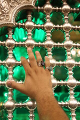 The shrine of Imam Musa Al-Kadhim and Imam Muhammad Al-Jawad in Al-Kadhim, Baghdad, Iraq
