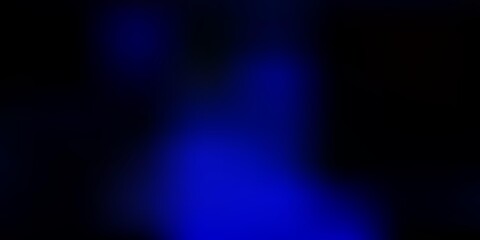 Dark blue vector blur drawing.