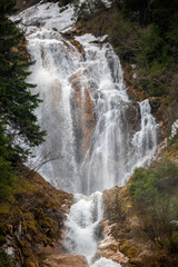 Cailor waterfall, Maramures county, Romania 