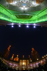 The shrine of Imam Musa Al-Kadhim and Imam Muhammad Al-Jawad in Al-Kadhim, Baghdad, Iraq
