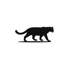 leopard vector that looks manly and tough