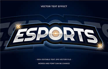 Esports editable text effect © Andi