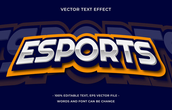 Esports Editable Text Effect