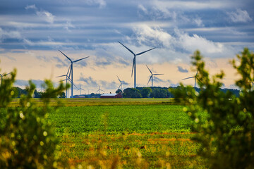 Wind Turbines in Cleveland, Ohio