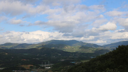 Obraz premium panorama of the mountains