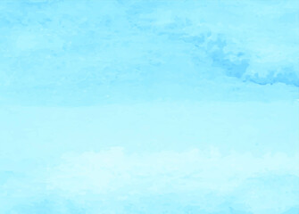 Fototapeta na wymiar Abstract blue watercolor background.