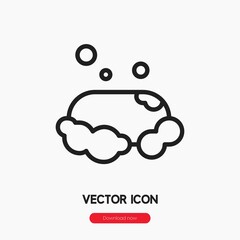 soap icon vector sign symbol