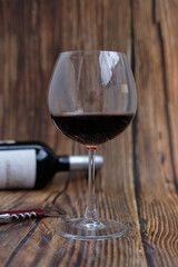 glass of red wine