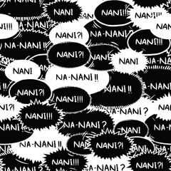 Nani Explosion Seamless Surface Pattern Design