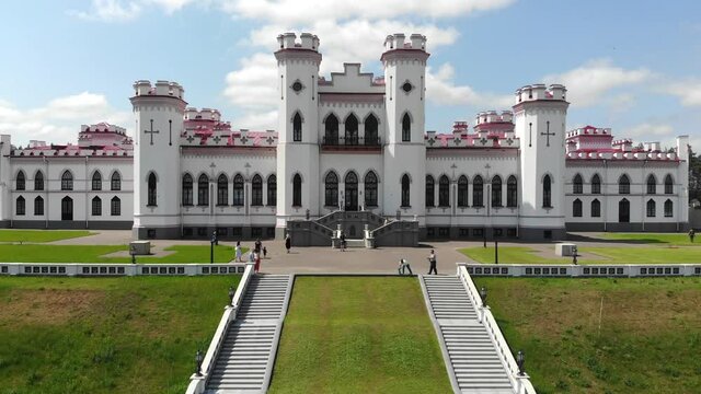 Castle in the town of Kosova. Belarus.
