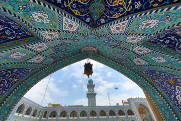The shrine of Imam Musa Al-Kadhim and Imam Muhammad Al-Jawad in Al-Kadhim, Baghdad, Iraq  © Camera