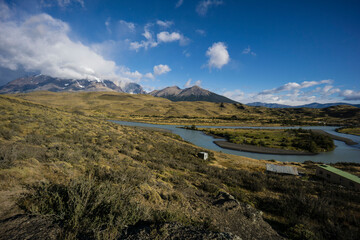 Fototapeta na wymiar Parque nacional Torres del Paine,Sistema Nacional de Áreas Silvestres Protegidas del Estado de Chile.Patagonia, República de Chile,América del Sur