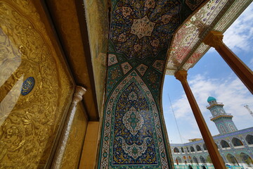 The shrine of Imam Musa Al-Kadhim and Imam Muhammad Al-Jawad in Al-Kadhim, Baghdad, Iraq  © Camera