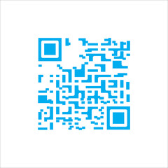 Barcode icon vector