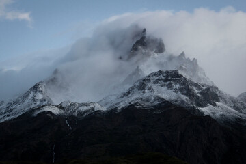cerro  Paine Grande, 3050 metros, trekking W, Parque nacional Torres del Paine,Sistema Nacional de Áreas Silvestres Protegidas del Estado de Chile.Patagonia, República de Chile,América del Sur
