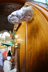 The shrine of Imam Musa Al-Kadhim and Imam Muhammad Al-Jawad in Al-Kadhim, Baghdad, Iraq
