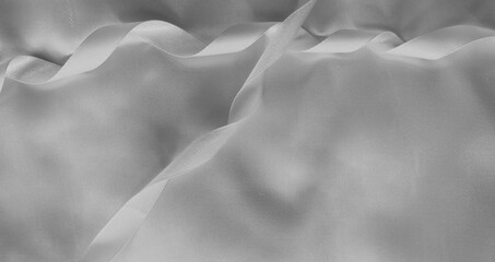 Obraz premium white silk satin background