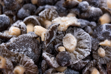 Frozen mushrooms