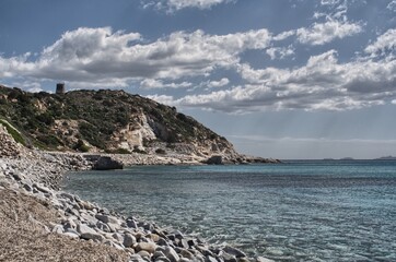 Villasimius, Cava Usai Beach. Sardinia, Italy