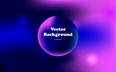 Futuristic sphere over abstract background