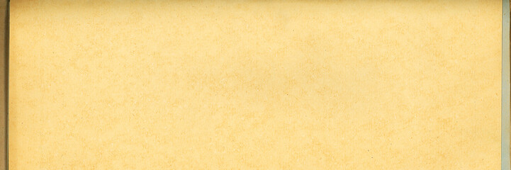 Old paper texture. Rough faded surface. Blank retro page. Empty place for text. Panoramic background for vintage style design.