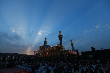 The shrine of Imam Musa Al-Kadhim and Imam Muhammad Al-Jawad in Al-Kadhim, Baghdad, Iraq  © Camera