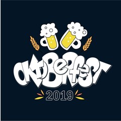 Oktoberfest handwritten lettering