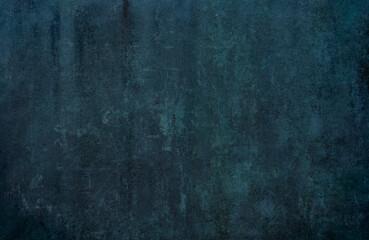 Old blue wall detail