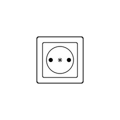 socket electric icon