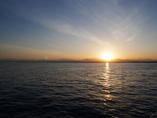 sunset over the sea, Egypt