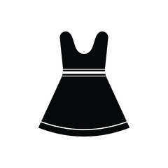 woman dress icon vector