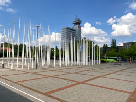 modern building in the city