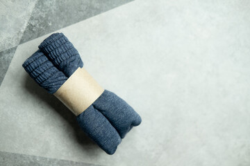 Men's underwear in brown paper tag packaging