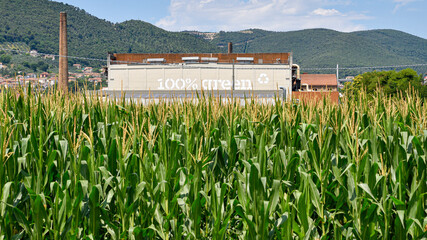 Ecological factory. Concept of respect for the environment