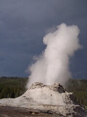 Yellowstone National Park geyser 2009