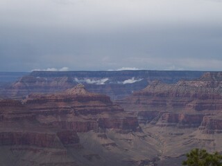 Fototapeta na wymiar Grand Canyon Arizona landscape 2009