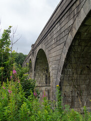 Holsworthy, Derriton railway viaduct detail. Historically interesting. Devon, UK.
