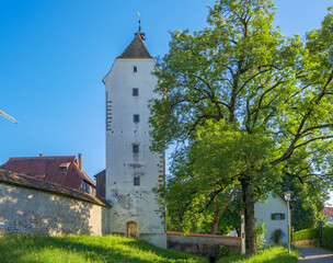 Espantor in Isny, Allgäu, Baden-Württemberg, Deutschland
