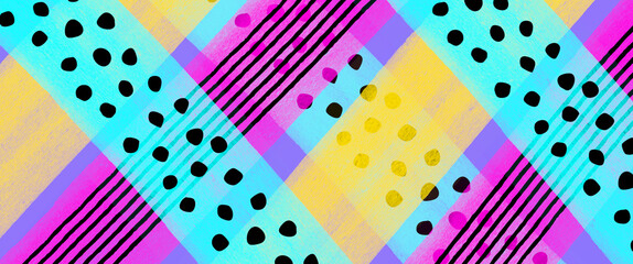 Obraz premium Bright modern background illustration for printing, screen saver, background, textile, packaging, cover.