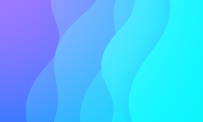 Blue pop up background with wave line composition for business card design, posters, banners, etc.