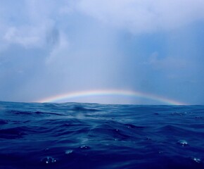 Rainbow over the Ocean