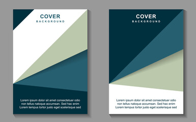 Modern a4 brochure cover design background template for corporate business. Vector layout for text or photo. Vector graphic can use company profile, flyer, poster, presentation, advertising, banner