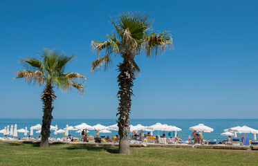 Beach on Golden Sands resort, Golden Sands, Bulgaria