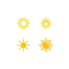 sun ilustration logo